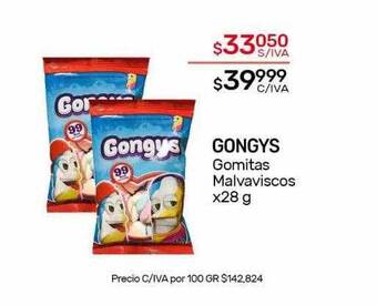 Nini Mayorista Gongys gomitas malvaviscos oferta