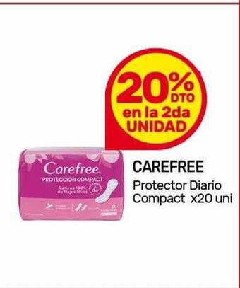 Nini Mayorista Carefree protector diario compact oferta