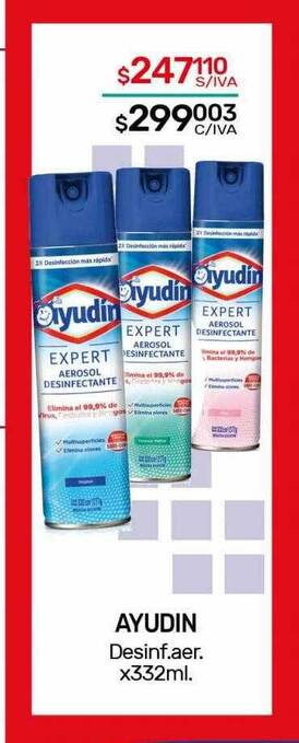 Nini Mayorista Ayudin desinf.aer. oferta