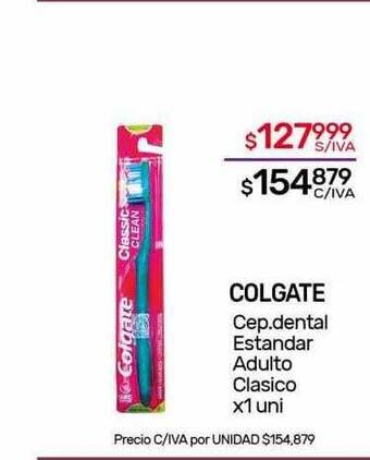 Nini Mayorista Colgate cep.dental estandar adulto clasico oferta