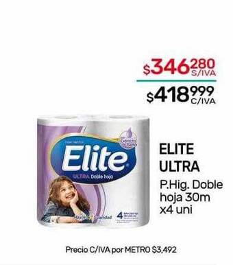 Nini Mayorista Elite ultra p.hig.doble hoja oferta