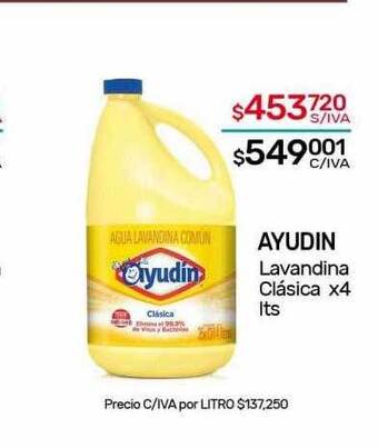 Nini Mayorista Ayudin lavandina clásica oferta