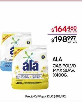 Nini Mayorista Ala jab.polvo max suav. oferta