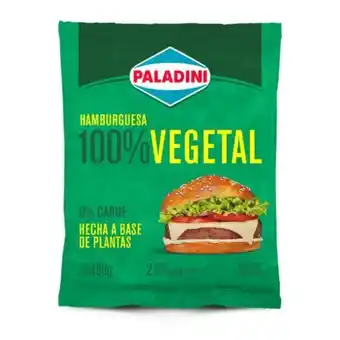 Supermercados Comodin Hamburguesa paladini 100% vegetal 160gr oferta
