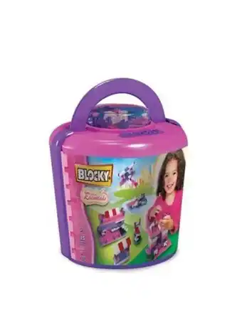El Mundo del Juguete Bloques ladrillos blocky balde encantada 100 piezas oferta