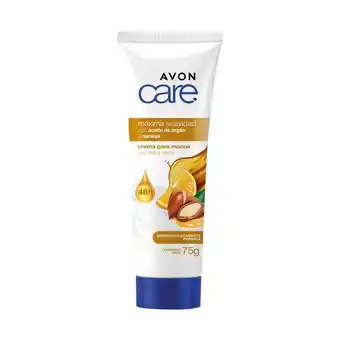Avon Crema para manos aceite de argán y naranja | avon care oferta