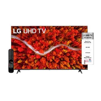 Cetrogar Smart tv led lg 70" 70up7750psb ultra hd thinq 4k oferta