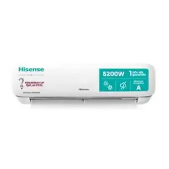 Frávega Aire acondicionado hisense as18hr4sxskg00 split frio calor 5200w oferta