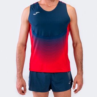 Joma Camiseta sin mangas hombre elite vi rojo marino oferta