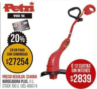Coto Bordeadora Plus oferta