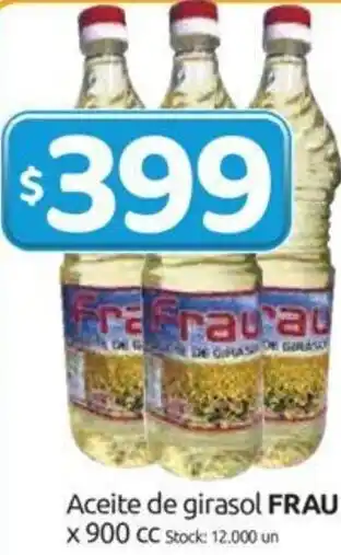 Cordiez Aceite de Girasol Frau 900cc oferta