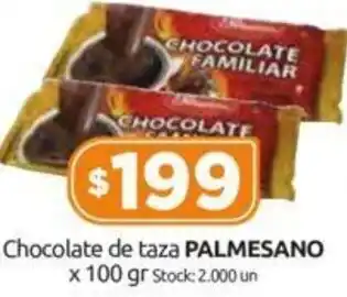 Cordiez Chocolate de Taza Palmesado 100g oferta