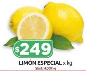 Cordiez Limón Especial x kg oferta