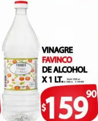 Supermercados Becerra Vinagre Favinco de Alcohol 1L oferta