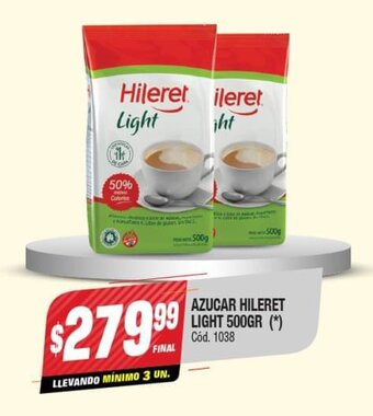 Supermercados Yaguar Azucar HILERET Light 500g oferta