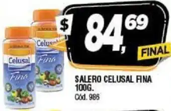 Supermercados Yaguar Salero Celusal FIna 100g oferta