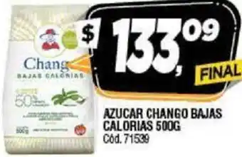 Supermercados Yaguar Azucar Chango Bajas Calorias 500g oferta