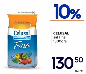 Supermercados Monarca CELUSAL sal Fina 500g oferta