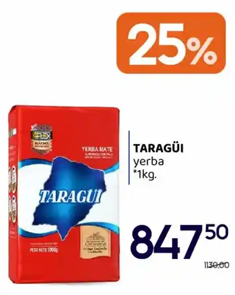 Supermercados Monarca TARAGÜI Yerba 1kg oferta