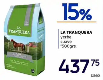 Supermercados Monarca LA TRANQUERA Yerba Suave 500g oferta