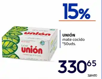 Supermercados Monarca UNIÓN Mate Cocido 50 uds. oferta