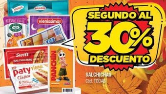 Supermercados Yaguar Salchichas oferta