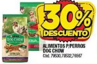 Supermercados Yaguar Alimentos P/ Perros Dog Chow oferta