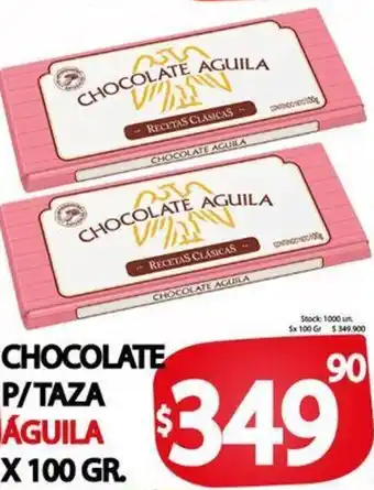 Supermercados Mariano Max Chocolate P/Taza Águila 100g oferta