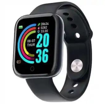 Frávega Smartwatch reloj inteligente nictom nt04 negro bluetooth android notificaciones oferta