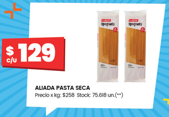 Changomas ALIADA Pasta Seca oferta