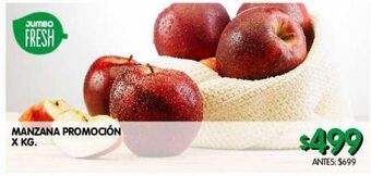 Jumbo Manzana promoción kg oferta