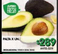 Jumbo Palta x un oferta