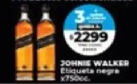 Supermayorista Vital JOHNNIE WALKER Etiqueta Negro x 750cc oferta