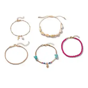 Avon Set x5 pulseras tropicana oferta