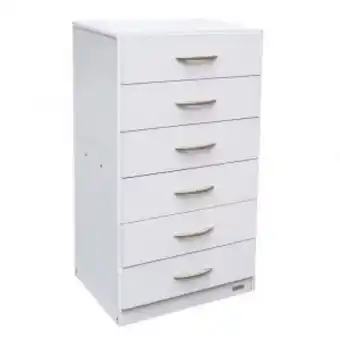Oscar Barbieri Chifonier platinum 6 cajones blanco 920-03 oferta