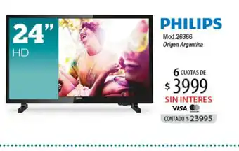 Authogar Philips HD 24" 26366 oferta