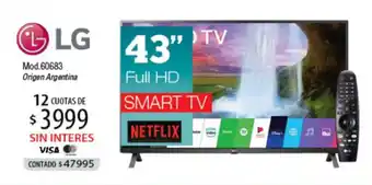 Authogar LG 60683 43" Full HD Smart TV oferta