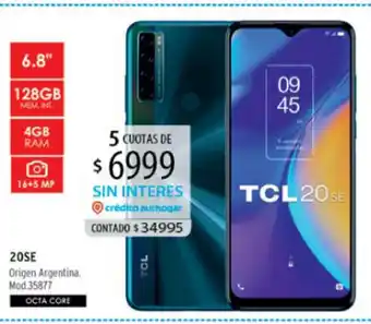 Authogar TCL 20SE 35877 oferta