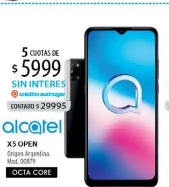 Authogar alcatel X5 Open 00879 oferta