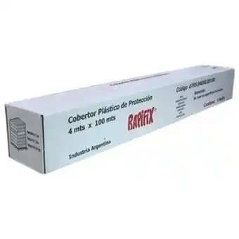 Pinturerías Rex Film cobertor plástico rapifix para enmascarar autos 4 x 100 mts oferta