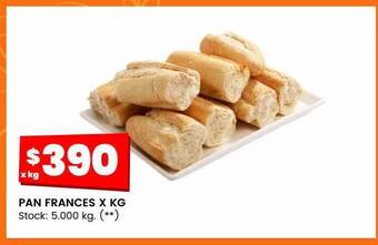 Changomas Pan frances oferta
