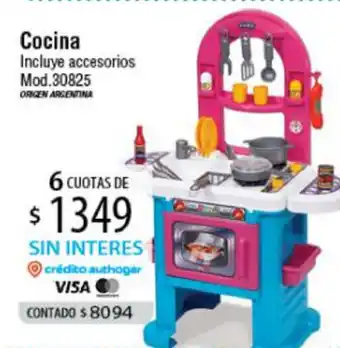 Authogar Cocina Incluye accessorios 30825 oferta