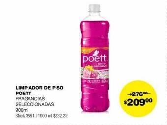 Atomo Conviene Limpiador de piso poett oferta