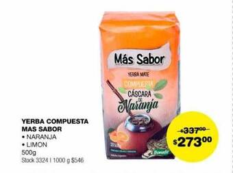 Atomo Conviene Yerba compuesta mas sabor oferta