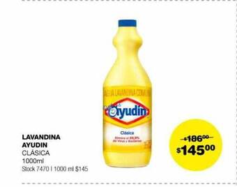 Atomo Conviene Lavandina ayudin oferta