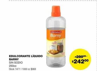 Atomo Conviene Edulcorante líquido barny oferta