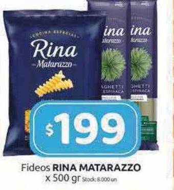 Cordiez Fideos rina matarazzo oferta