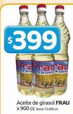 Cordiez Aceite de girasol frau oferta