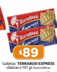 Cordiez Galletas terrabusi express clásicas oferta