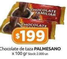 Cordiez Chocolate de taza palmesano oferta
